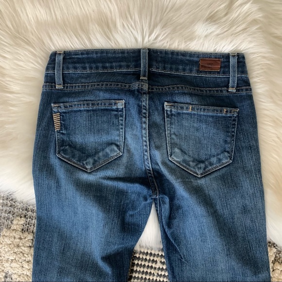 PAIGE—Skyline Low‎ Rise Ankle Peg in Celestine Wash. 24X28 - Picture 5 of 8